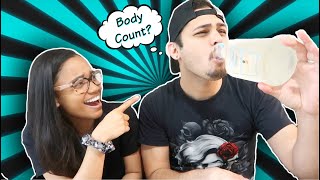 COUPLES PLAY TRUTH OR DRINK!! **INTENSE QUESTIONS**
