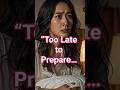 “TOO LATE TO PREPARED...#shorts #viral #virgin