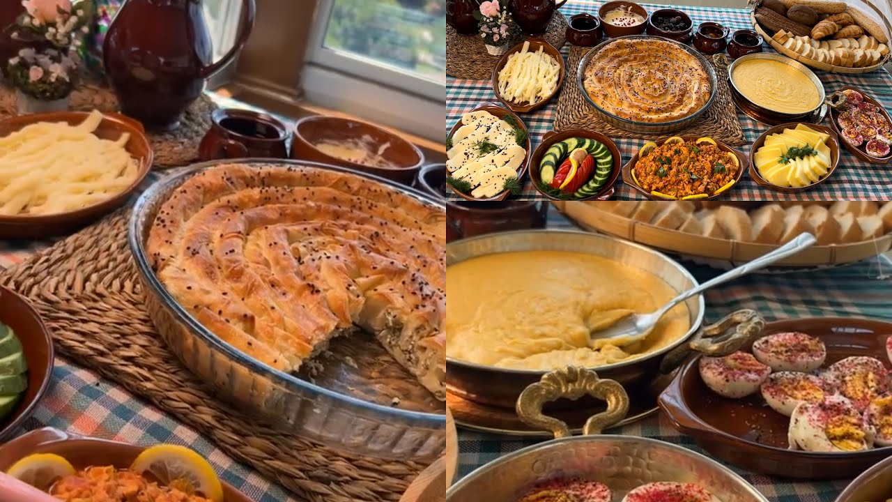 فطور تركي في شقتي باسطنبول