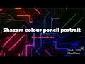 Shazam colour pencil portrait  ram prashanth arts