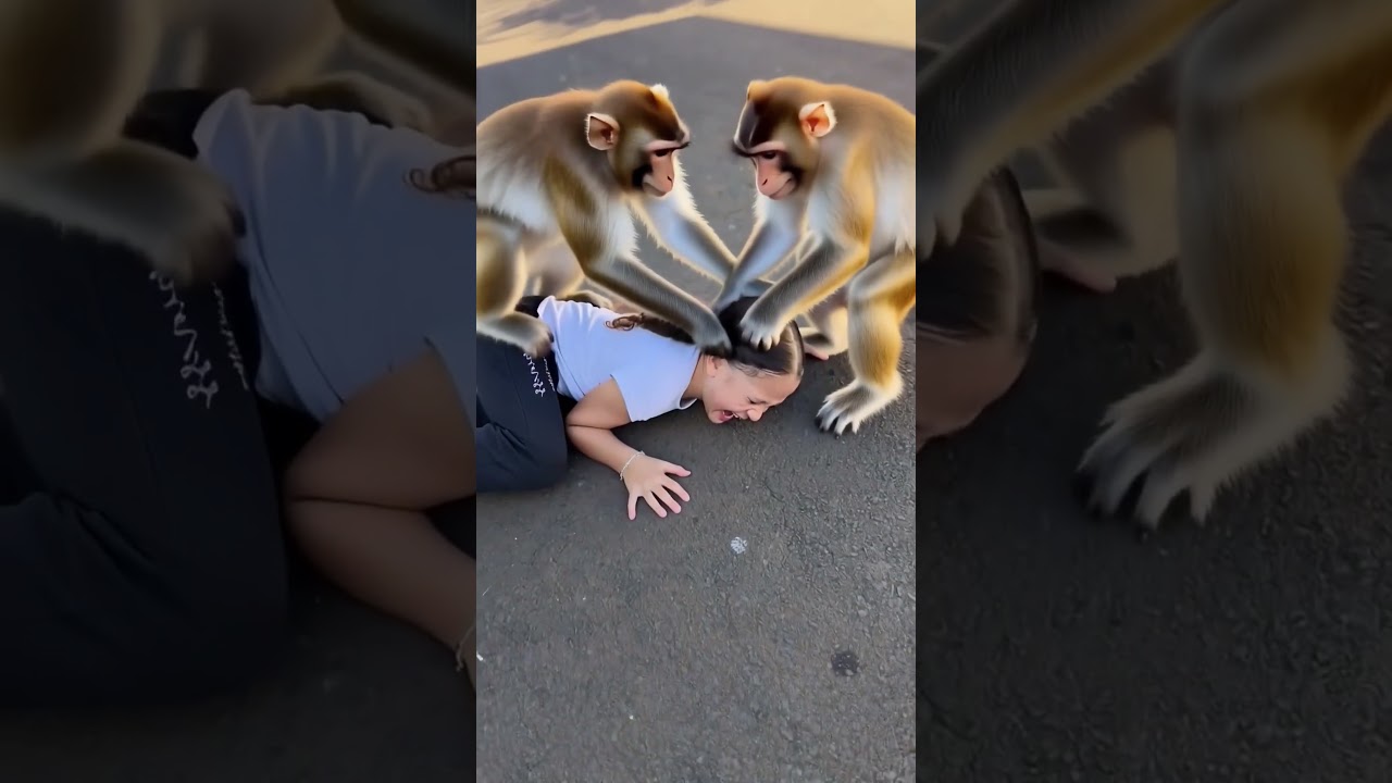 MACACOS FOFOS DEIXAM BEBÊ CARECA 😂❤️😍😱