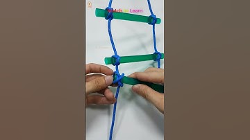 Strong ladder knot - Very useful in life @9DIYCrafts