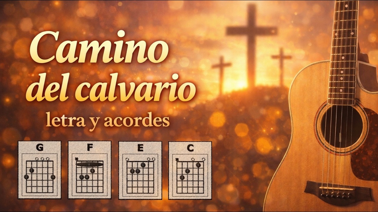 Camino del Calvario Cover Hna Maura♥️ Letra y acordes #semanasanta