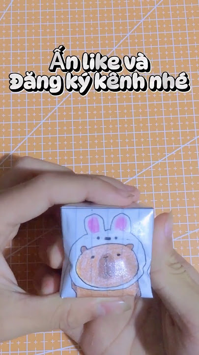 How to make squishy capy bara without cotton super easy #diy #stickerbao #sticker #handmade #xuhu...