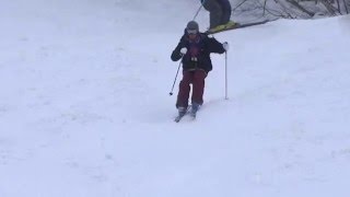 会津高原高畑スキー場 20160228 レッドコースのコブ（WTB-4）