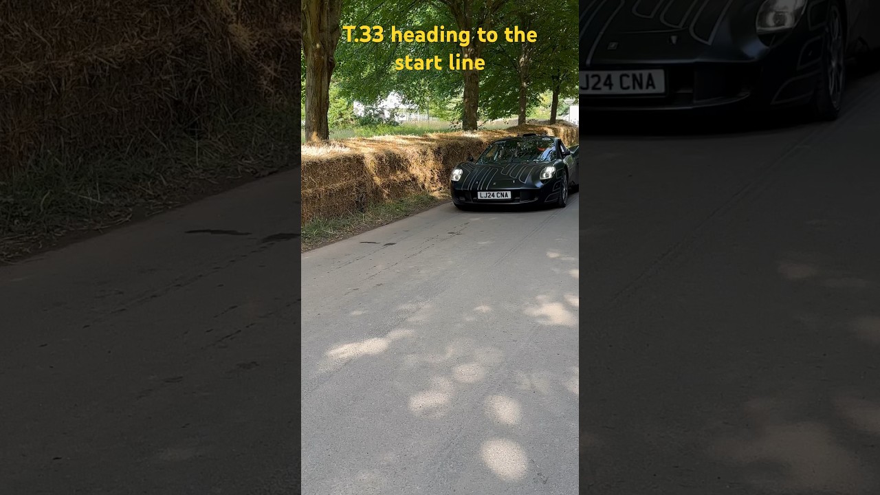 GMA T.33 Mule Car 3 ‘Henry’ on the way to the Goodwood Hillclimb