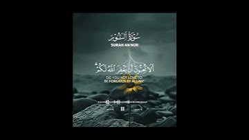 القرآن الكريم سورة النور #المصحف