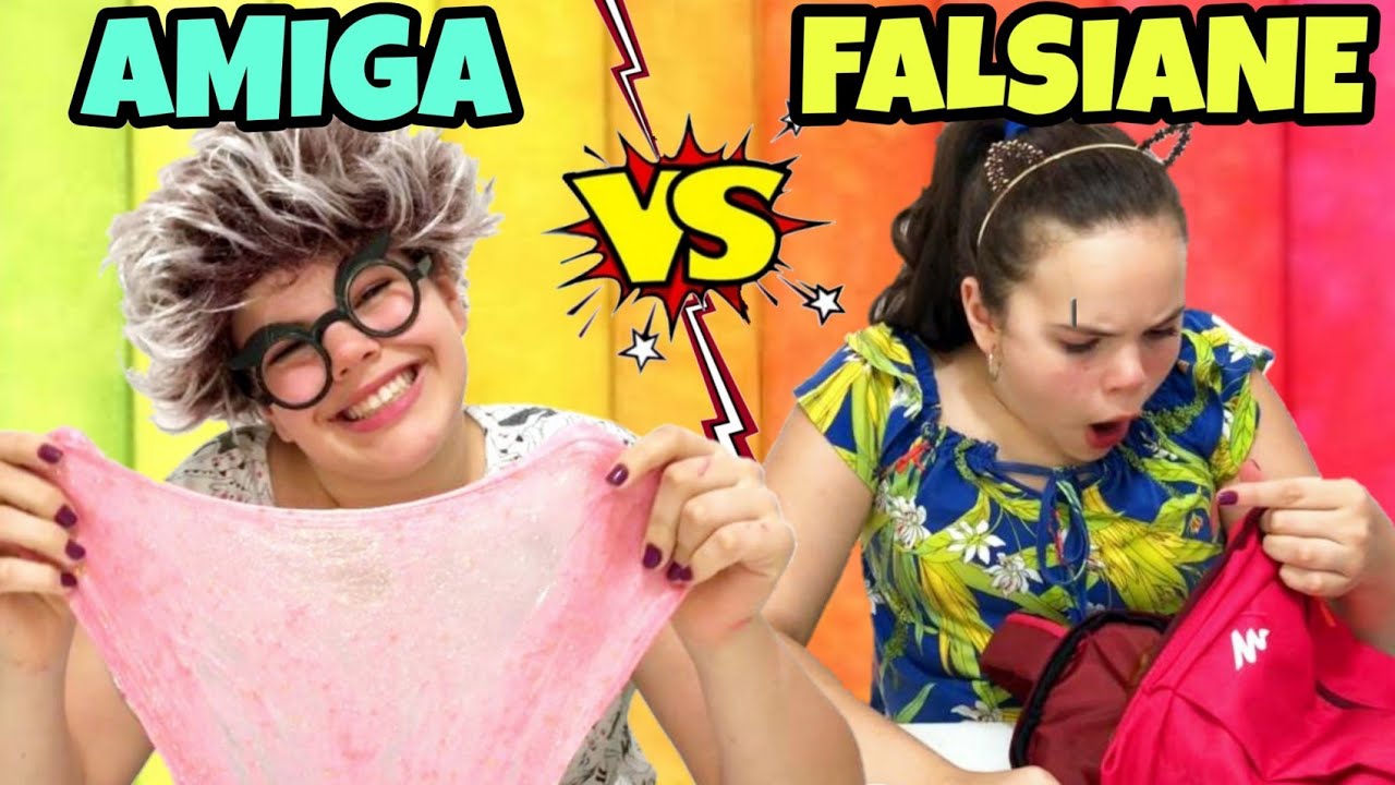 TIPOS DE ALUNOS NA ESCOLA #7 - AMIGA VS FALSIANE