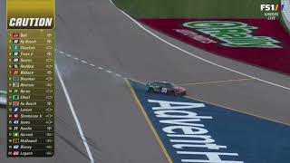 Daniel Suarez Crash - 2022 NASCAR Cup Series at Kansas