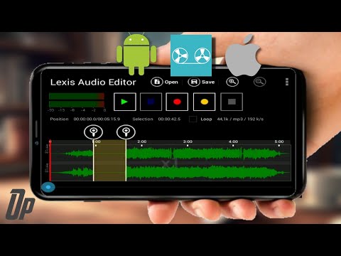 طريقة تسجيل وتعديل الصوت بالموبايل للايفون والاندرويد داخل تطبيق Lexis Audio Editor 