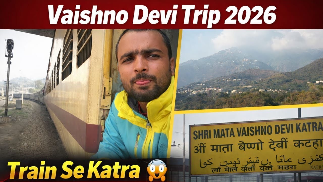 Guys hum katra pohoch gye mata ki yatra krne 🙏|| vlog day 277 || 