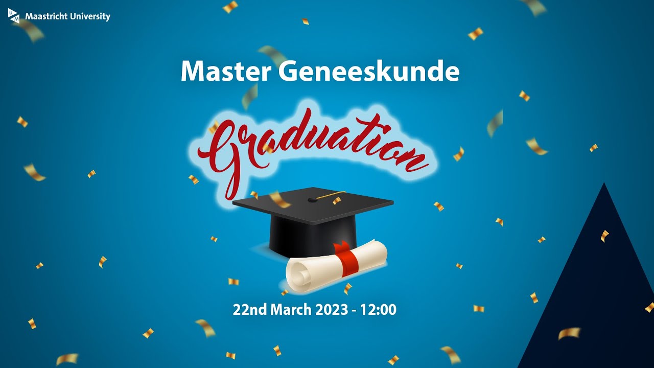 Diploma uitreiking Master Geneeskunde - YouTube