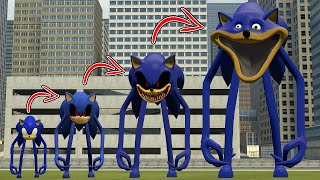 Evolution Of Roblox Sonic Innyume Smileys Vs All Shin Sonic Tapes In Garrys Mod