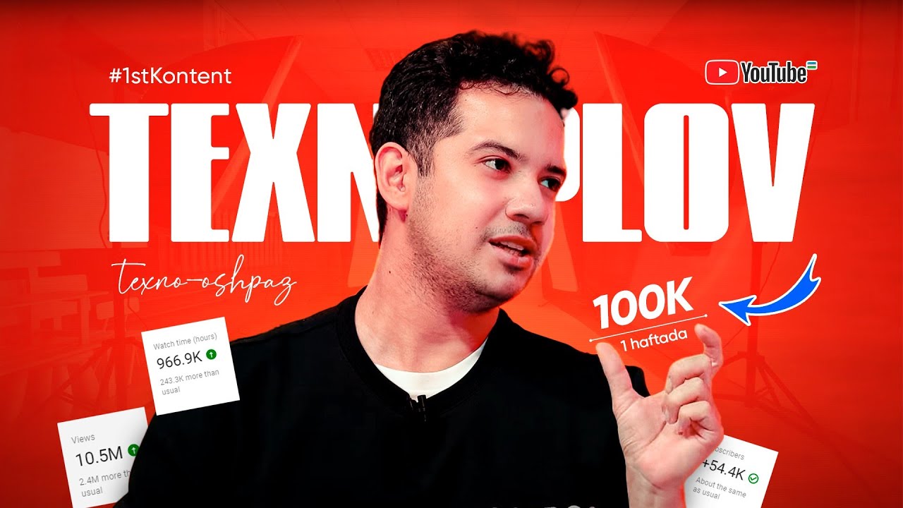TEXNOPLOV - NIMADAN BOSHLANGAN? 1st content | YouTube O'zbekiston