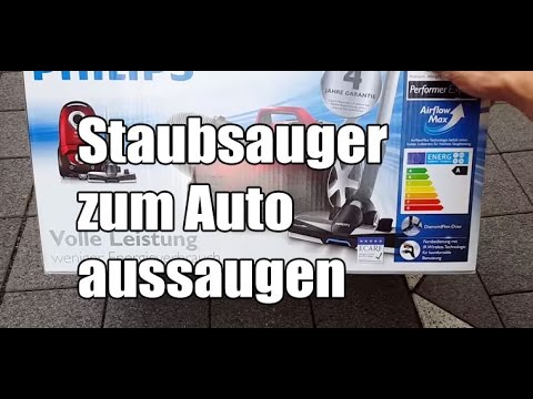 83metoo Staubsauger zum Auto Aussaugen - Philips FC8728 AUTO INNENRAUM AUFBEREITUNG