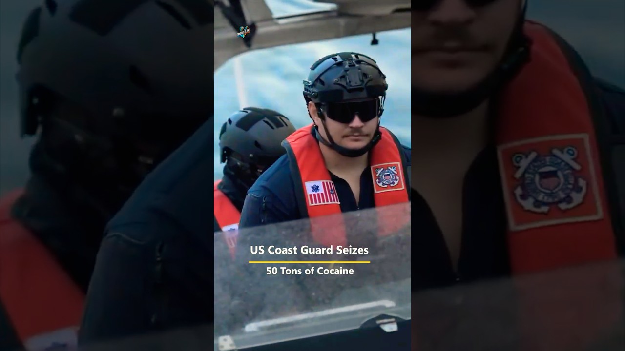 US Coast Guard Seizes 50 Tons of Cocaine in Massive Pacific Operation 