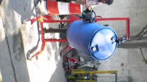 DRUM LIFTER CUM TILTER WITH PLASTIC DRUM VIDEO
