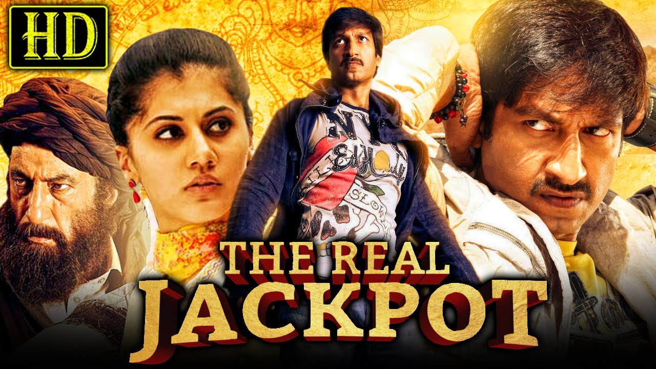 The Real Jackpot Sahasam South Action Hindi Dubbed Movie  Gopichand Taapsee Pannu Ali