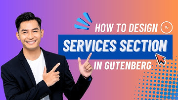 16. Design the Service section in Gutenberg Editor | Copy Paste Premade Layout | Gutenlayouts