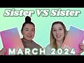 Ipsy glam bag  sister vs sister  march 2024