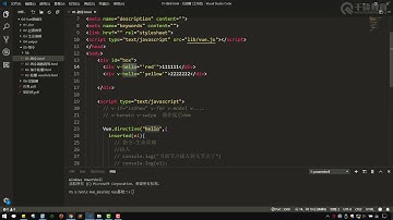 千锋Web前端教程：049 vue 指令用法
