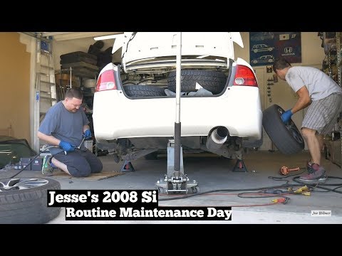 2008 Civic Si - Installing TruHart Struts & SPC Camber Arms