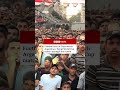 Football fans in Gaza watch World Cup amongst the rubble. #WorldCup #BBCNews
