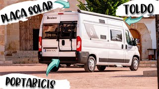 VAN TOUR en Español  Furgoneta CAMPER de 6 METROS con BAÑO COMPLETO, COCINA y MAS ✅ BENIVAN 116 UP