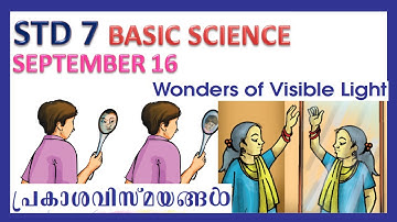 VICTERS STD 7 BASIC SCIENCE|WONDERS OF VISIBLE LIGHT|SEPTEMBER 16