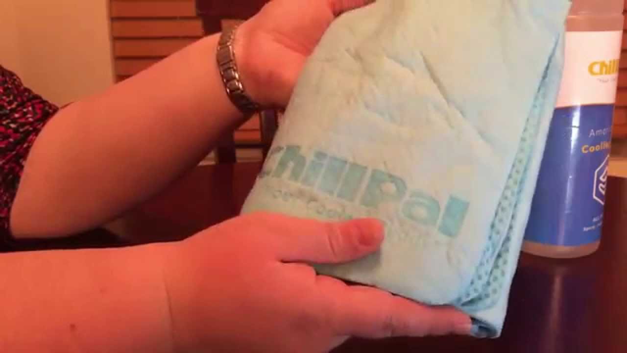 Product Review Chill Pal Sports Cooling Towel YouTube