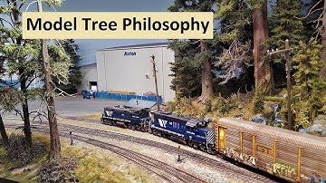 The Truth About Building Scale Model Trees on Another Level | River Road | Boomer Diorama # 167