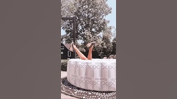 LYKKE Designer Inflatable Pool Setup and Reveal 🤍