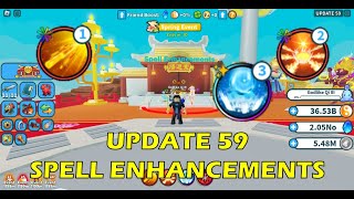 UPDATE 59 | MAKE SHINY++ SPELL - NEW SERVER BOSS TRIPLE HEAD DRAGON - Weapon Fighting Simulator #131