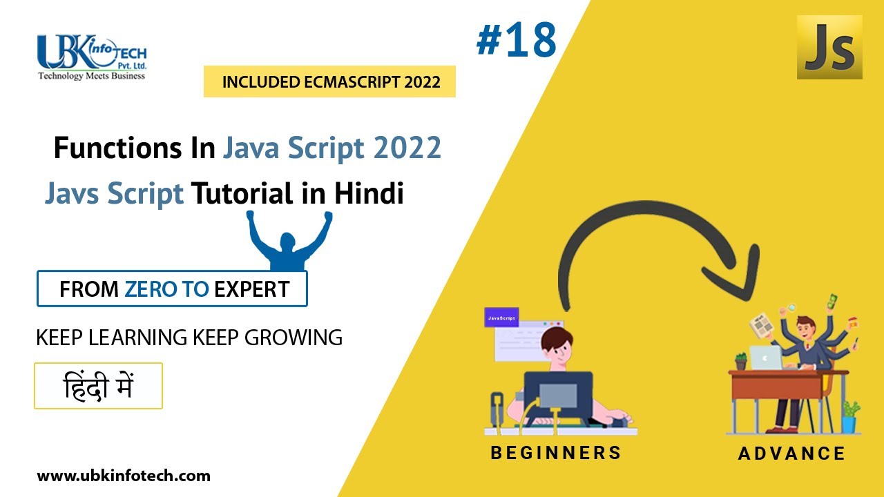 Functions In JavaScript 2022 #17 || Java Script Tutorial In Hindi  