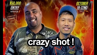 Best One Pocket Shot of All Time? | Alex Pagulayan vs Tony Chohan | October 2022