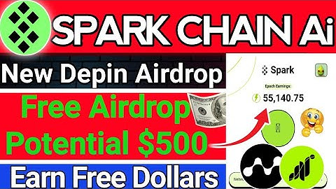 Sparkchain AI New Airdrop Today| Free Depin Mining Airdrop Today| Free Crypto Airdrop 2025