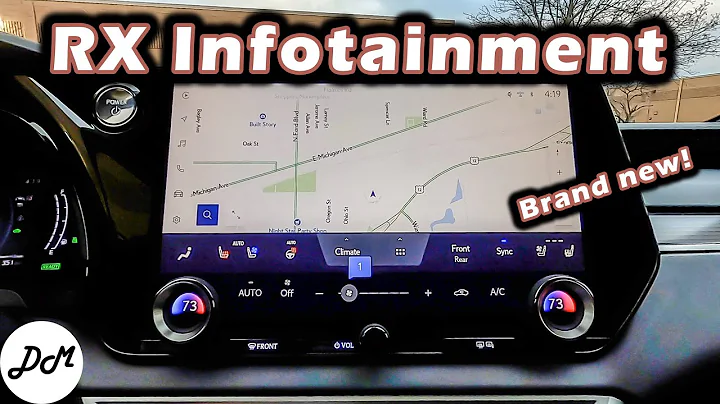 Descubra o Sistema de Infotainment do Lexus RX 2023