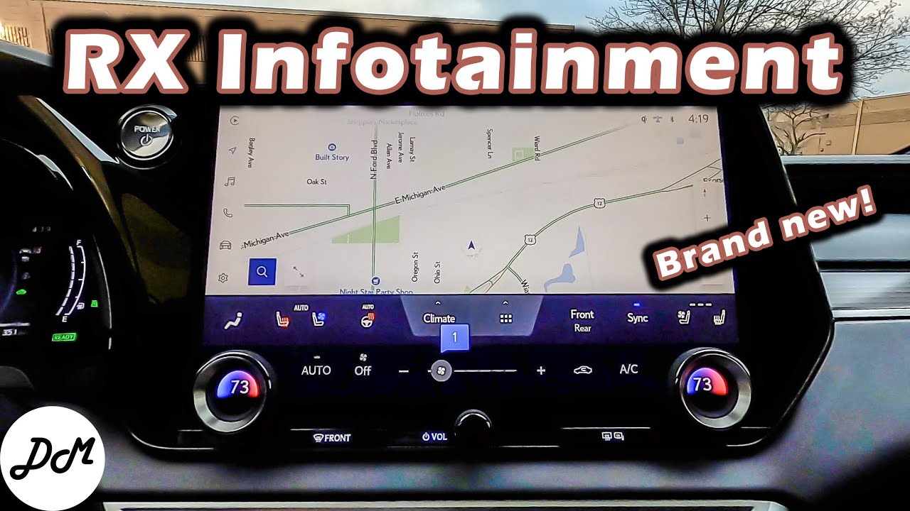 2023 Lexus RX — Infotainment Review | Touchscreen, Apple CarPlay, Android Auto How-To
