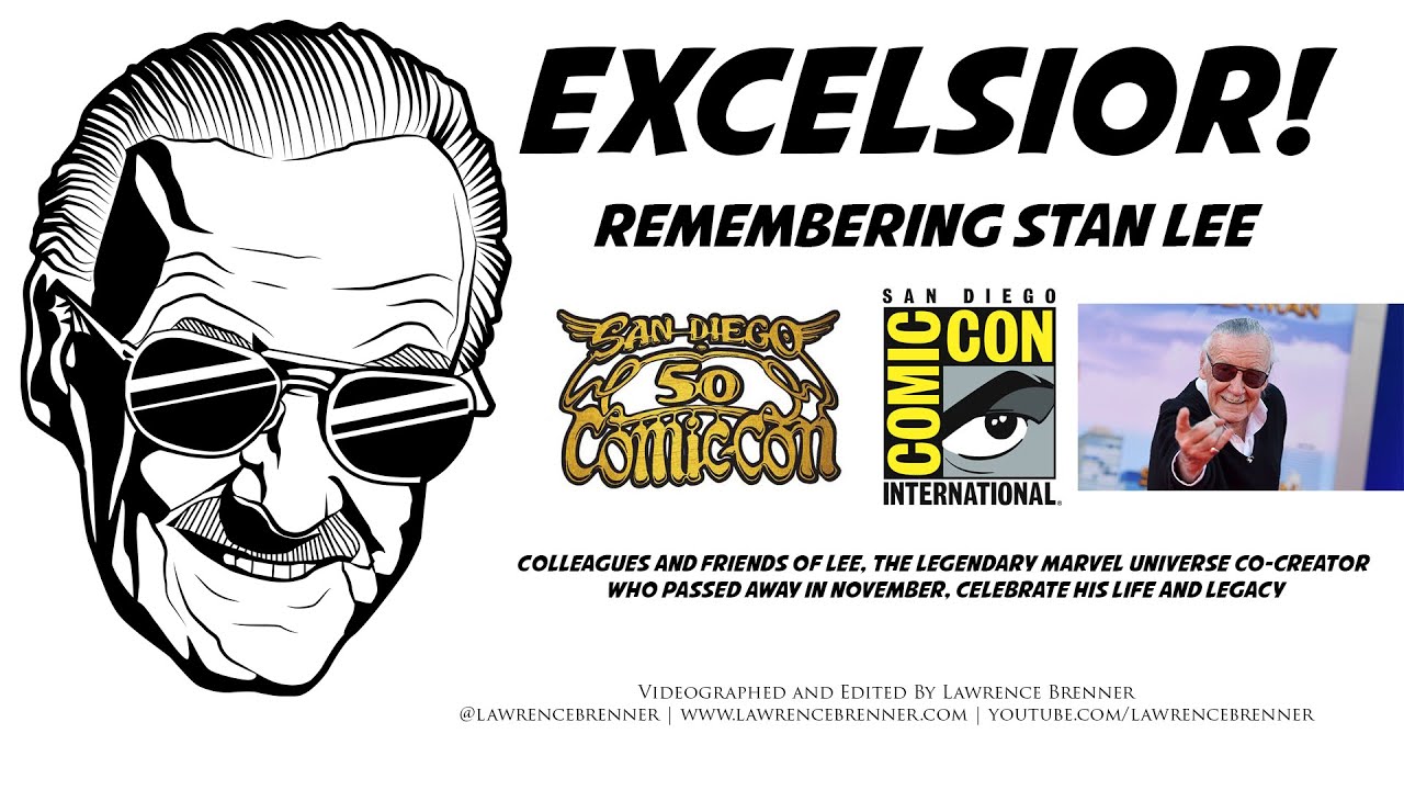 Excelsior Remembering Stan Lee At Sdcc 19 Youtube Excelsior Remembering Stan Lee At Sdcc 19 Youtube