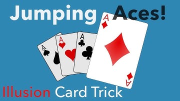 Jumping Aces Card Trick with Tutorial!