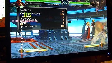 Iori normal command throw into 3bar HD cornered