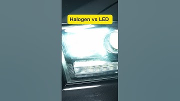 Halogen vs LED Headlights Tested Side by Side