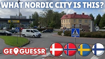 NORDIC Cities on GeoGuessr: AMERICAN gets a top score? [PLAY-ALONG]
