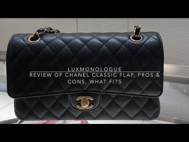 Chanel medium flap caviar bag review!❤️