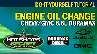 How to Change the Oil and Filter on a Chevy 6.6L Duramax