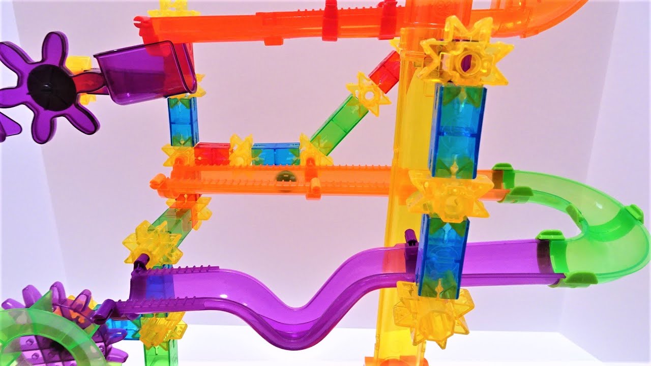 Marble Run Race ASMR ☆ The Learning Journey marble mania Catapult 5.0 YouTube