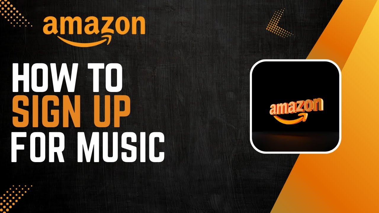 How To Sign Up For Amazon Music - YouTube