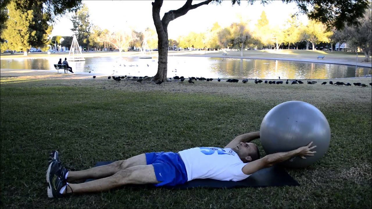 Exercise Ball Jack Knife YouTube