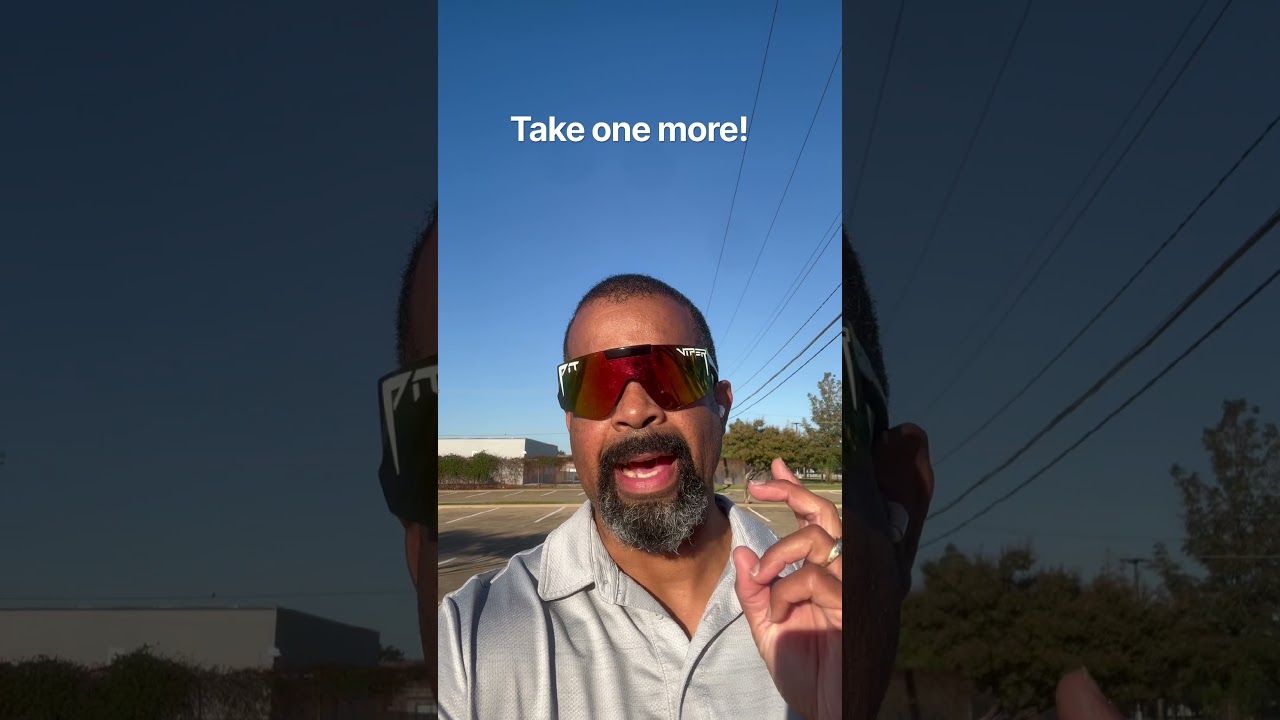 Take one more! #coaching #publicspeaking