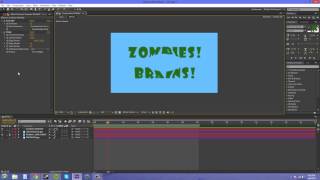 After Effects CS6 Tutorial - 156 - How To Create Animation Presets Profile